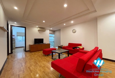 Fully furnished 3 bedroom apartment for rent on high floor, large balcony with a lot of facilities around the area